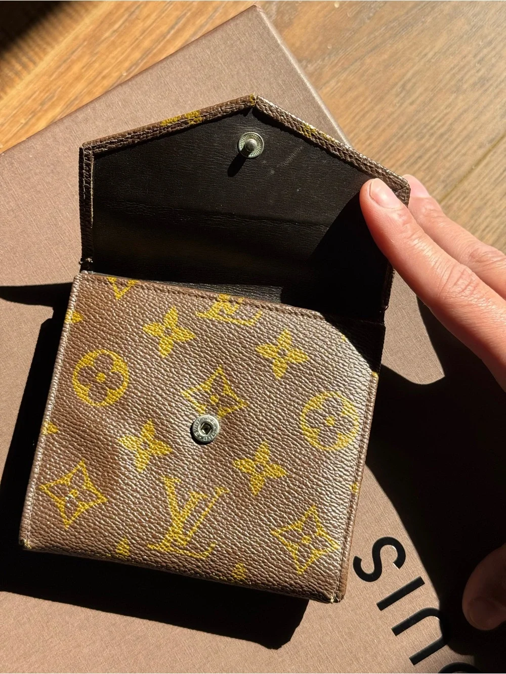 Pre date code Louis Vuitton Compact Trifold Monogram Wallet